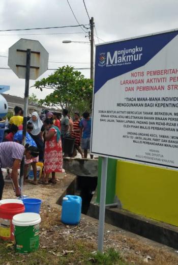 SATU Telah Menghantar Bantuan Ke Negeri Perak